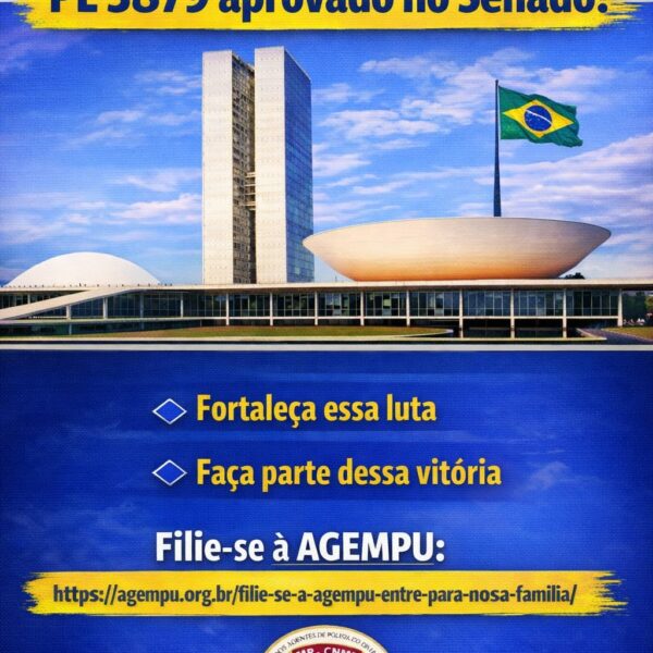 Nomenclatura da Polícia do MPU – PL 3879 aprovado no Senado