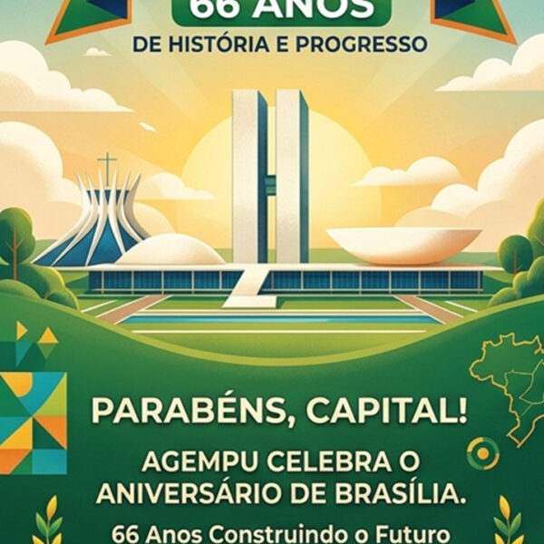 Parabéns Brasília, pelo 66 anos de história!