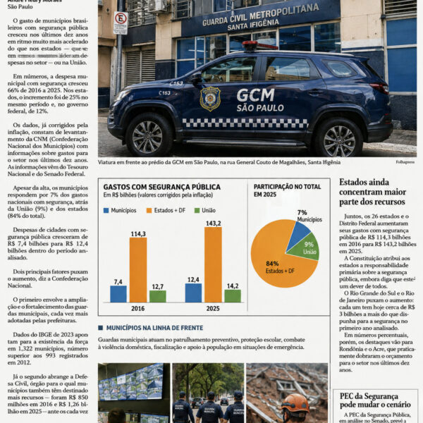 SEGURANÇA PÚBLICA COMEÇA NO MUNICÍPIO