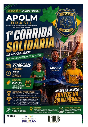 1ª Corrida Solidária da APOLM Brasil